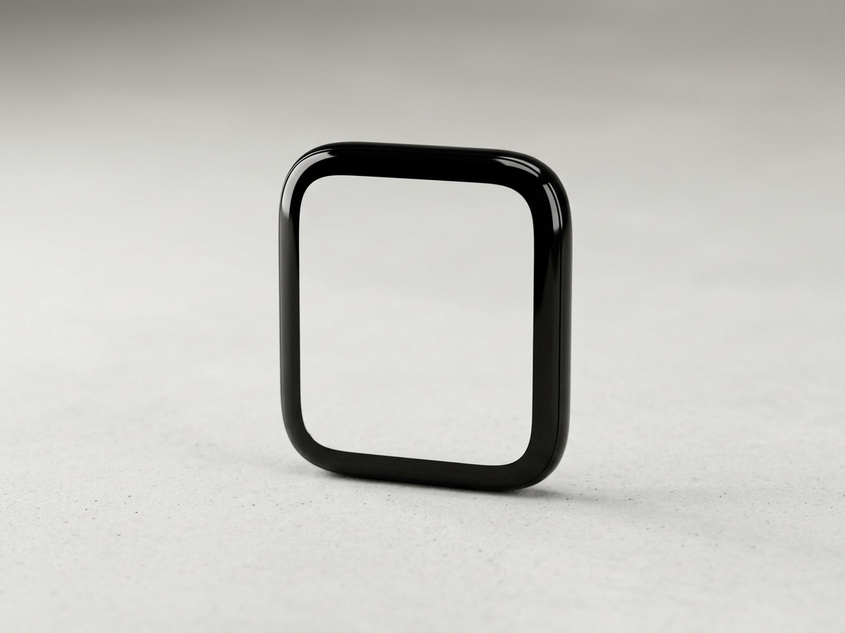 Dotykové sklo Apple Watch 5 - 44mm OEM čierna farba