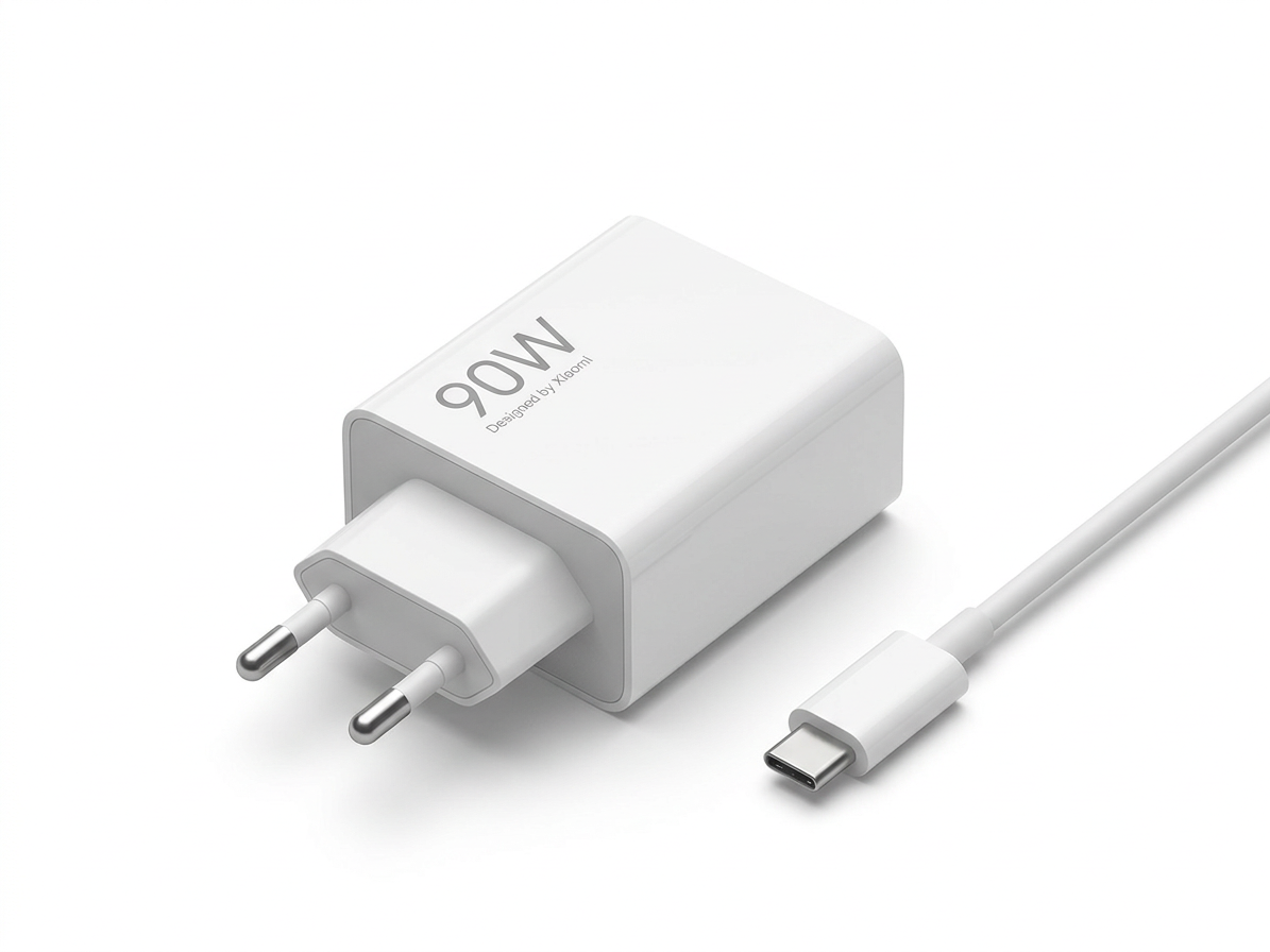 90W Originálna Xiaomi nabíjačka (MDY-15-EK) + 6A USB-C Kábel – White (Biela)