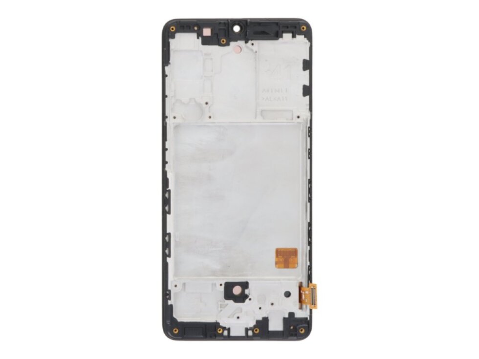LCD Displej + Dotykové sklo + Rám pre Samsung Galaxy A41 (A415) – OLED Black