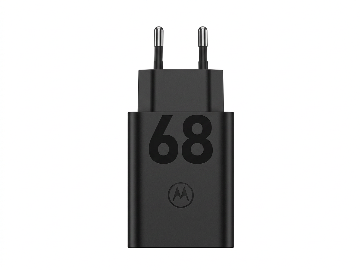 68W TurboPower nabíjačka MOTOROLA USB- C čierna farba