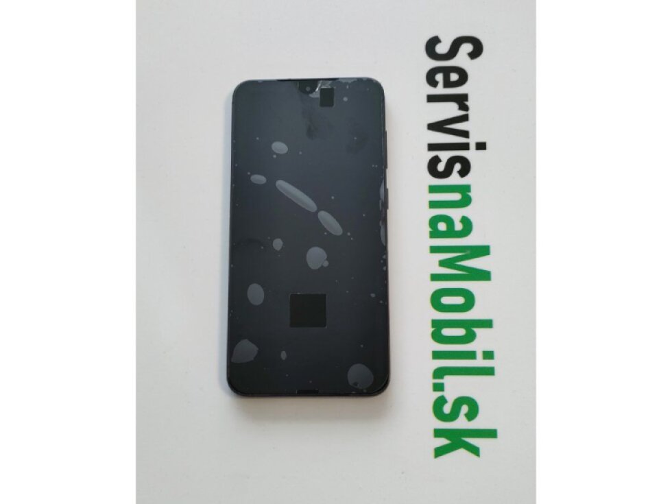 LCD Displej + Dotykové sklo + Rám Samsung Galaxy S23 Plus čierna farba - Originál Service Pack