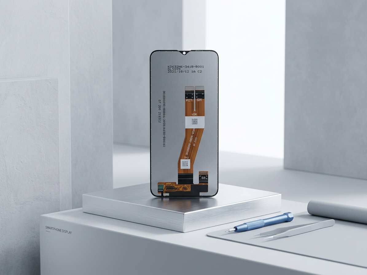 LCD displej + Dotykové sklo Samsung Galaxy A02s A025F čierna farba