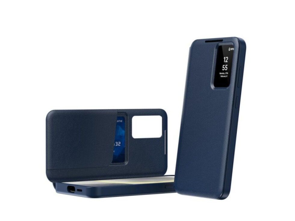 Knižkové puzdro Samsung Galaxy S26 Ultra 5G Smart View Window modré