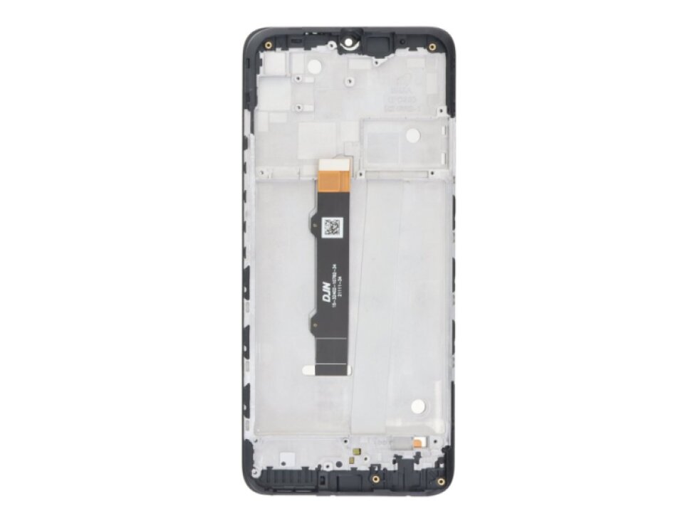 LCD Displej + Dotykové sklo + Rám Motorola Moto G50 Čierna farba OEM