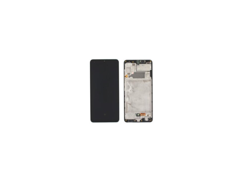 LCD Displej + Dotykové Sklo + Rám Galaxy A32 4G A325 čierna farba
