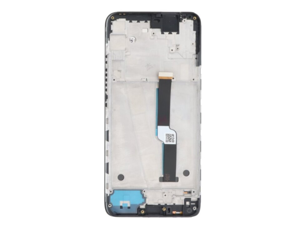 LCD Displej + Dotykové sklo + rám Motorola Moto ONE Fusion Plus Čierna farba OEM