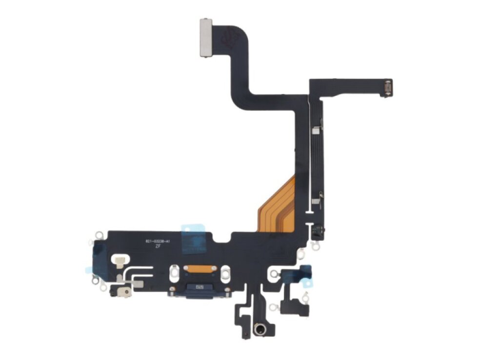 Originál Flex kábel s nabíjacím konektorom iPhone 13 Pro čierna farba - Pulled