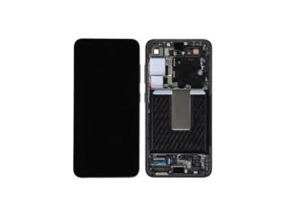 LCD Displej + Dotykové sklo + Rám Samsung Galaxy S25 5G SM-S931 (2024) BLUE/BLACK - Originál Service pack