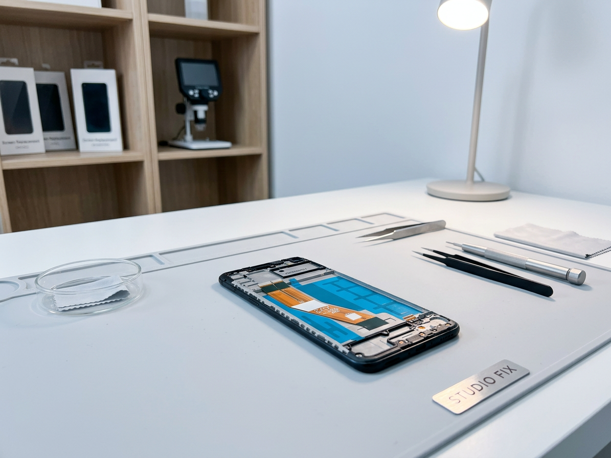 LCD displej + Dotykové sklo + Rám Samsung Galaxy A11 (2020) čierna farba
