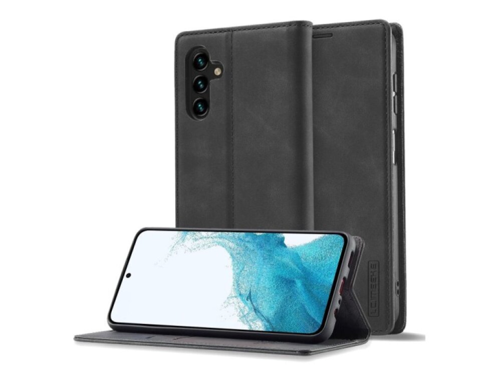 Knižkové puzdro Samsung Galaxy A57 5G LC.IMEEKE magnetické čierne