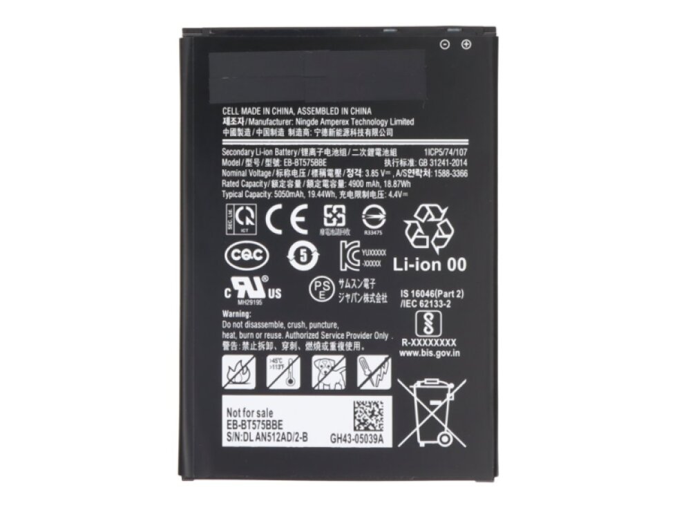 Batéria EB-BT575BBE Samsung Galaxy Tab Active3 T570/T575 - OEM
