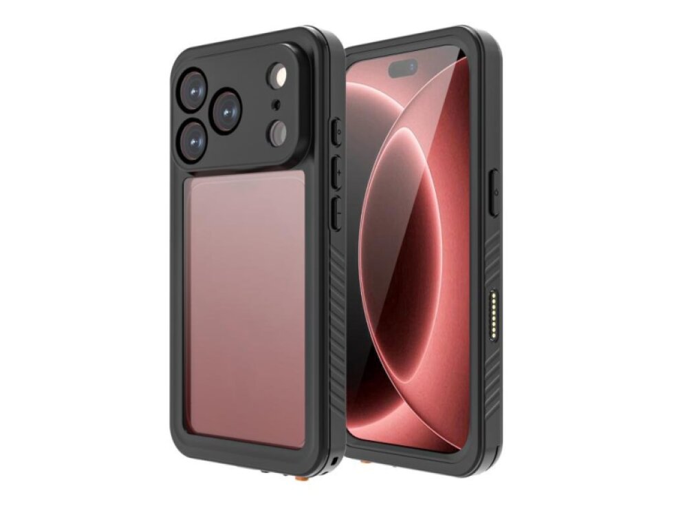 Kryt iPhone 18 Pro RedPepper Waterproof čierny