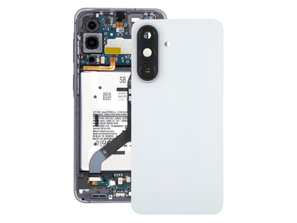Batériový kryt + sklíčko kamery Samsung Galaxy A37 5G WHITE