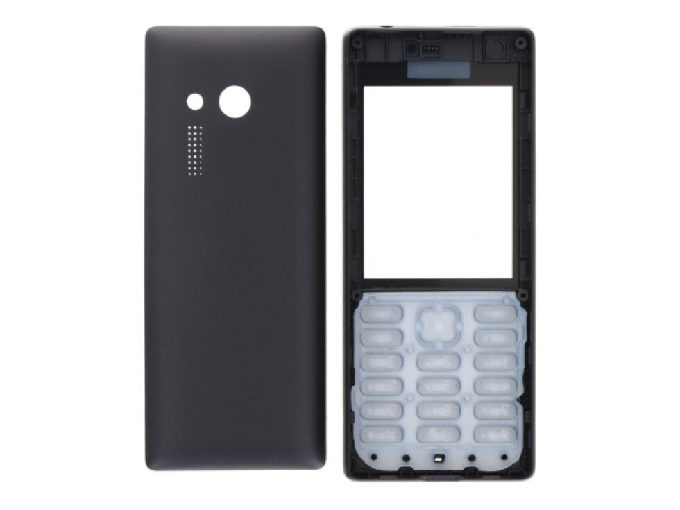 Predný a zadný kryt + klávesnica Nokia 150 čierna farba