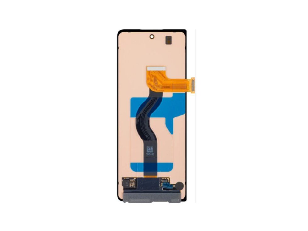 LCD Displej + Dotykové sklo (Vonkajší) Samsung Galaxy Z Fold4 F936 Black - Service pack