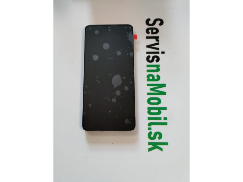 LCD Displej + Dotykové sklo + Rám Samsung Galaxy A05 2023 (A055) čierna farba - Service pack