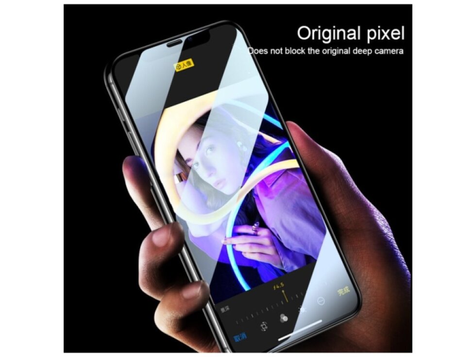 99H Ochranné tvrdené sklo iPhone 13 / 13 Pro / 16e čierna farba