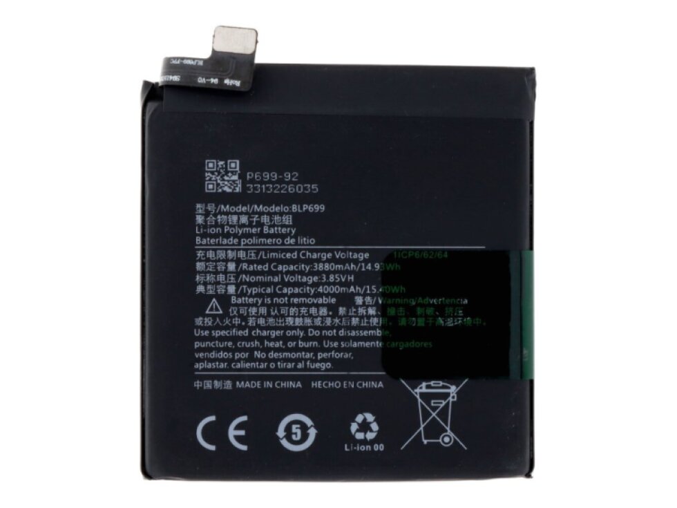 Batéria BLP699 OnePlus 7 Pro 4000mAh OEM