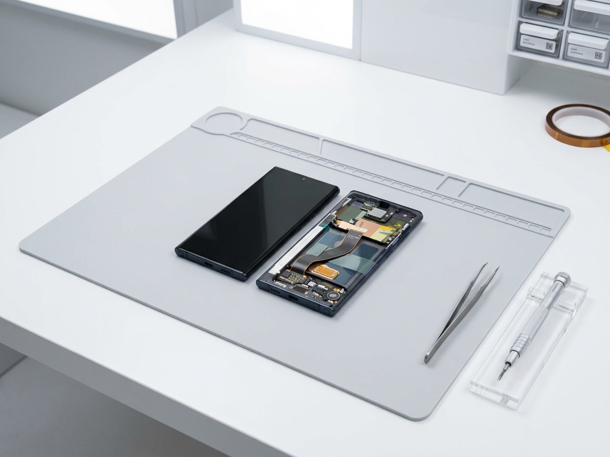 LCD displej a dotyková plocha Samsung Galaxy Note 10 Lite N770 čierna farba