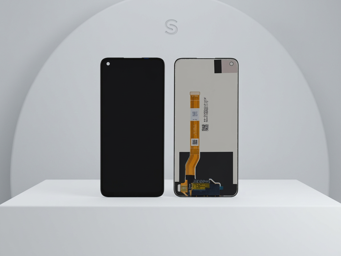 LCD Displej + Dotykové sklo OPPO A96 4G čierna farba - Service pack