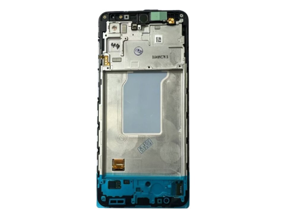 LCD Displej + Dotykové sklo + Rám Samsung Galaxy A27 5G SM-A276 BLACK - Originál Service Pack