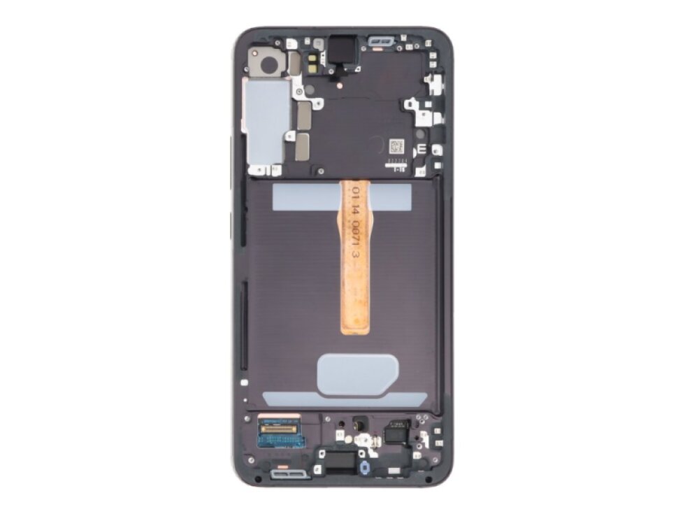 LCD Displej + Dotykové sklo + Rám Samsung Galaxy S22 Plus BLACK (čierny) - Originál Service Pack