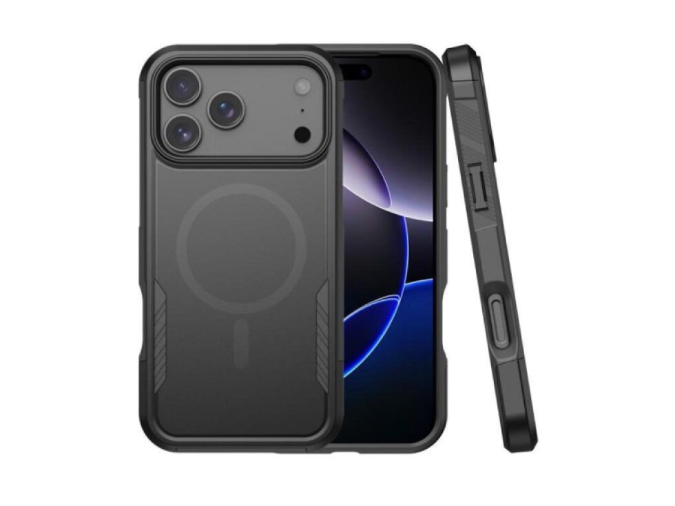 Kryt iPhone 17 Pro MagSafe Shockproof matný čierny