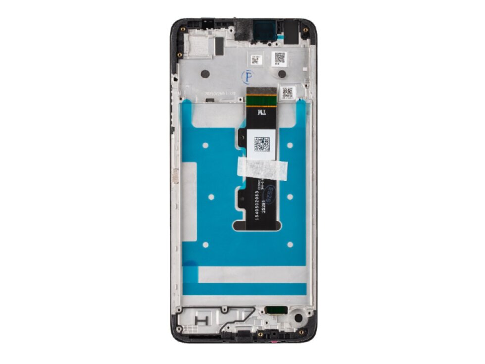 LCD Displej + Dotykové sklo + Rám Motorola Moto G06 BLACK – Service pack
