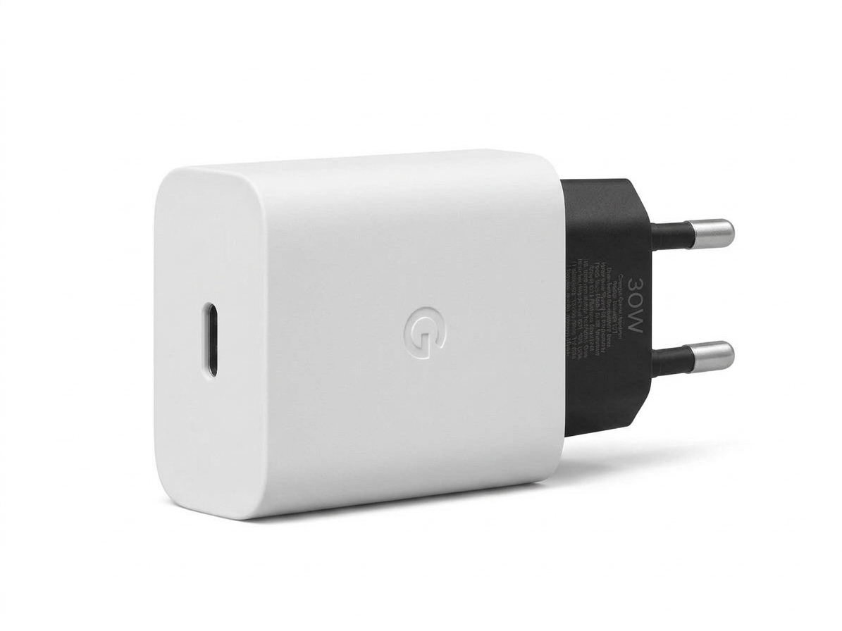 Nabíjačka Google GLE6S 30W Type?C čierna / biela farba -bulk