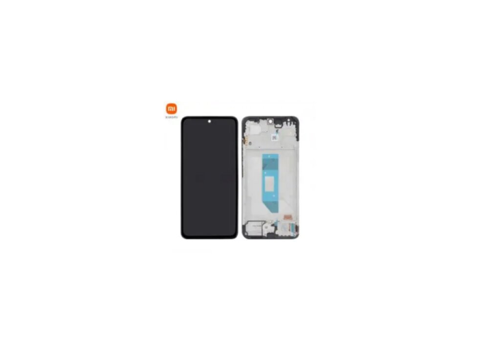 LCD Displej + Dotykové sklo + Rám Xiaomi Redmi Note 14 4G 24117RN76E (2025) BLACK - Originál Service pack