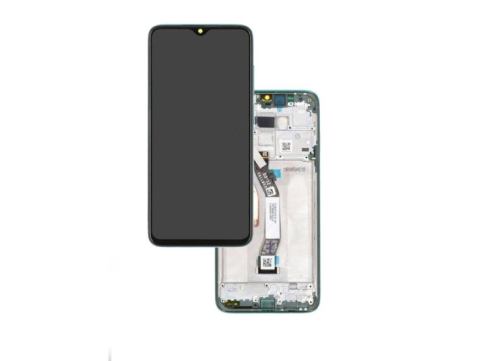 LCD Displej + Dotykové sklo s rámom Xiaomi Redmi Note 8 Pro GREEN (zelený)