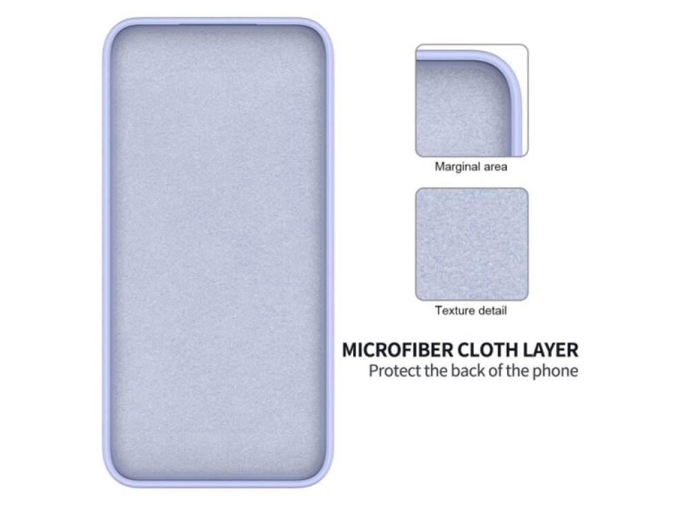Puzdro Samsung Galaxy A15 Frame Case fialová farba