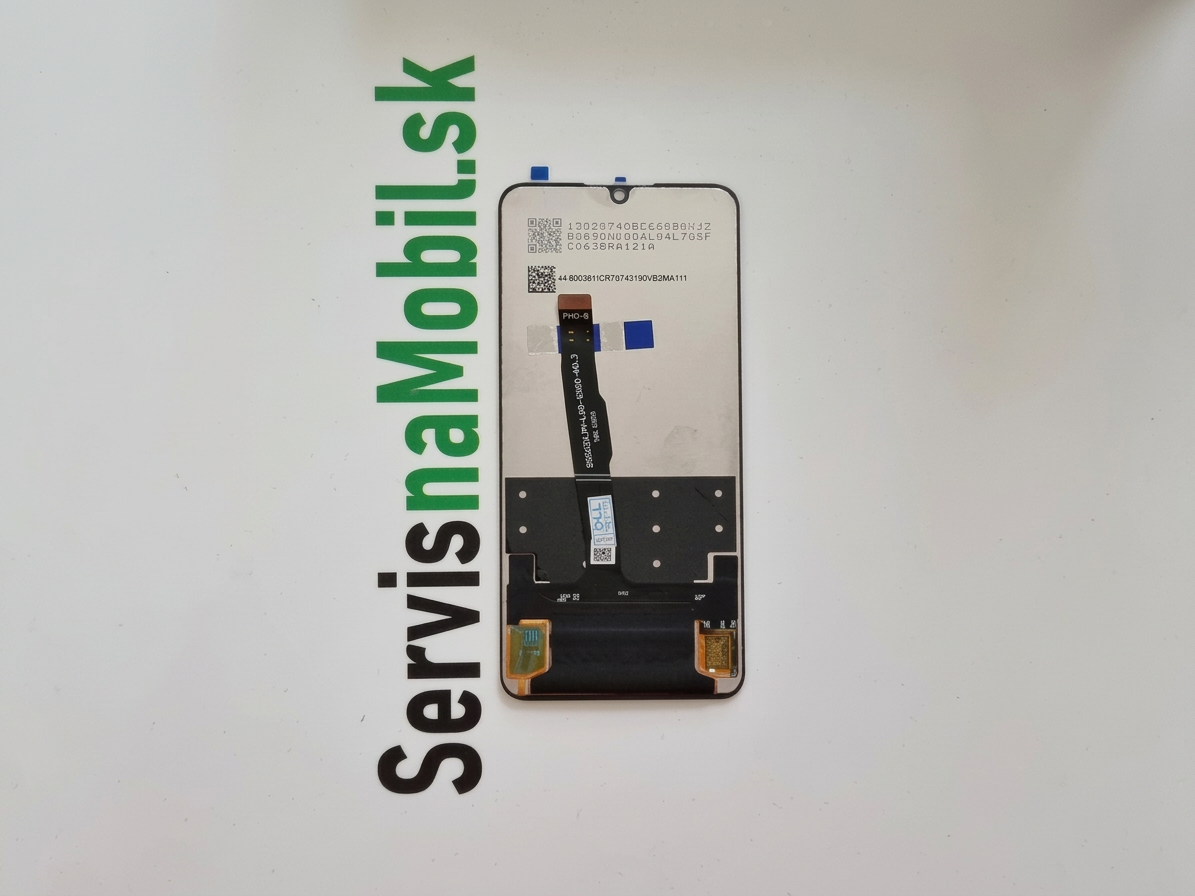 LCD Displej + Dotykové sklo Huawei P30 Lite / P30 Lite New Edition - Originál Service pack Čierna farba