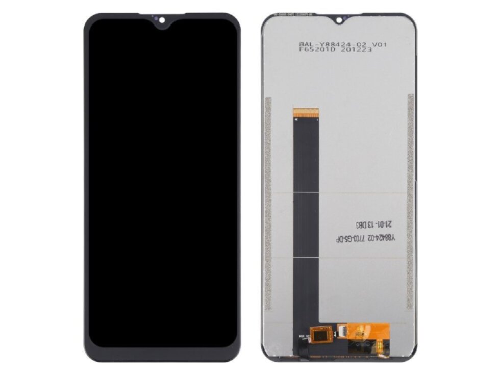 LCD Displej + Dotykové sklo Doogee X95 Pro čierna farba service pack