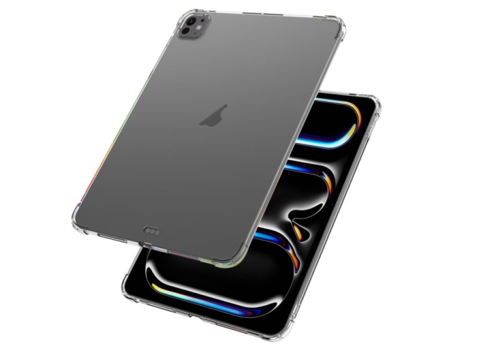 Kryt pre iPad Pro 13 2025 / 2024 so zosilnenými rohmi transparentný