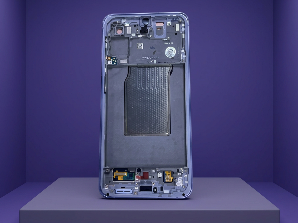 LCD Displej + Dotykové sklo + Rám Samsung Galaxy A57 5G 2026 VIOLET - Originál Service pack
