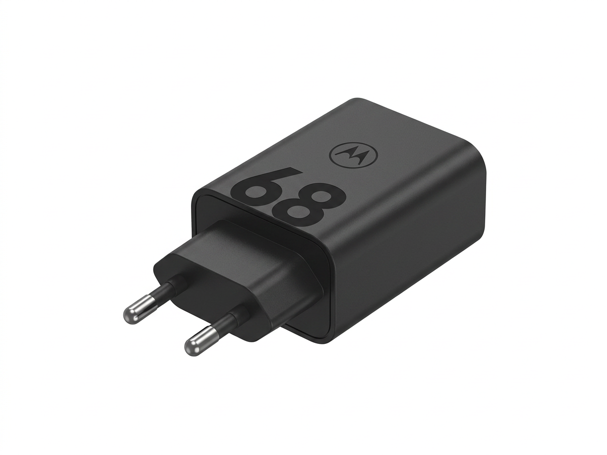 68W TurboPower nabíjačka MOTOROLA USB- C čierna farba