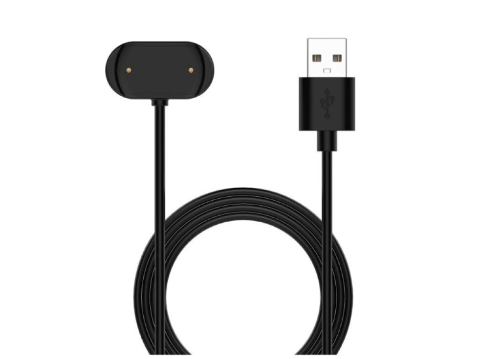 Magnetický nabíjací kábel xDfind pre Amazfit T-Rex 2 USB, 1 m – čierny