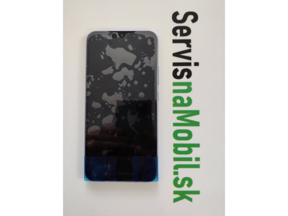 LCD Displej + Dotykové sklo + rám Samsung Galaxy A34 5G 2023 (SM-A346) fialová farba - Originál Service Pack