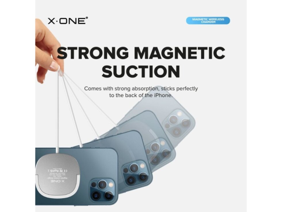15W Bezdrôtová rýchlonabíjačka X-ONE Magsafe