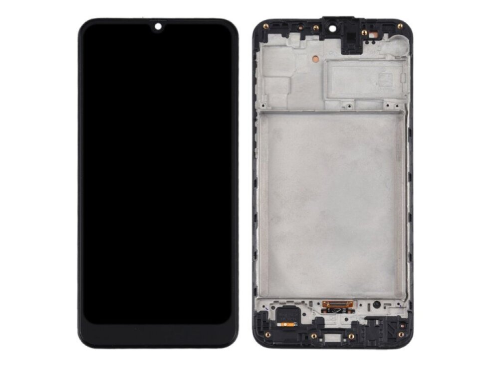 LCD displej + Dotykové sklo + Rám pre Samsung Galaxy M31 (M315) – Originál