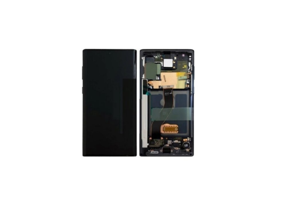 LCD displej a dotyková plocha Samsung Galaxy Note 10 Lite N770 čierna farba