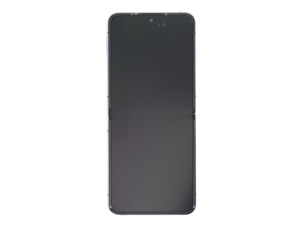 LCD displej + Dotykové sklo + Rám Samsung Galaxy Z Flip 4 5G SM-F721 (2022) VIOLET/ BORA PURPLE - Service pack