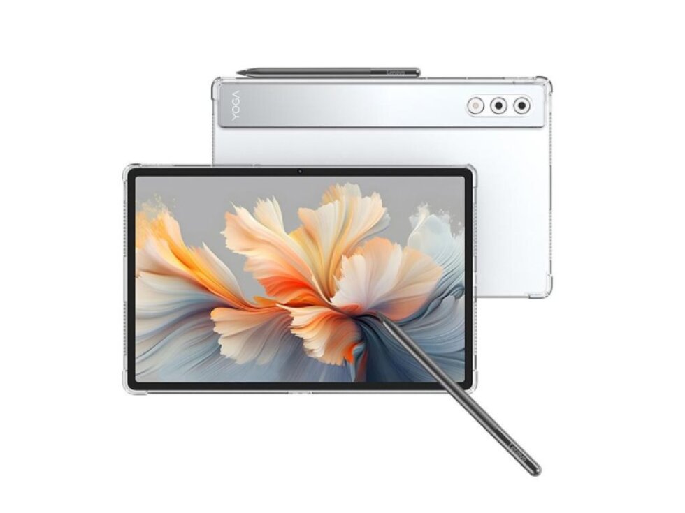 Kryt Lenovo Yoga Pad Pro / Yoga Tab Plus Four-corner Airbag transparent