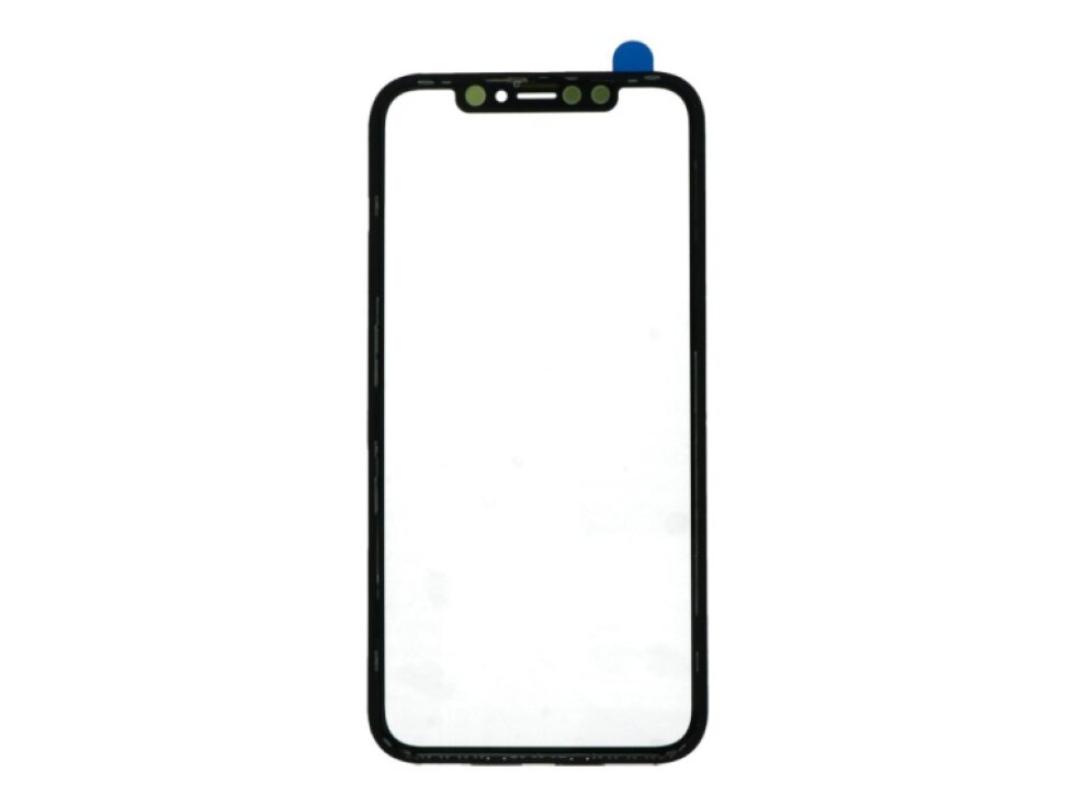 Sklo OCA + Rám iPhone XR Čierna farba