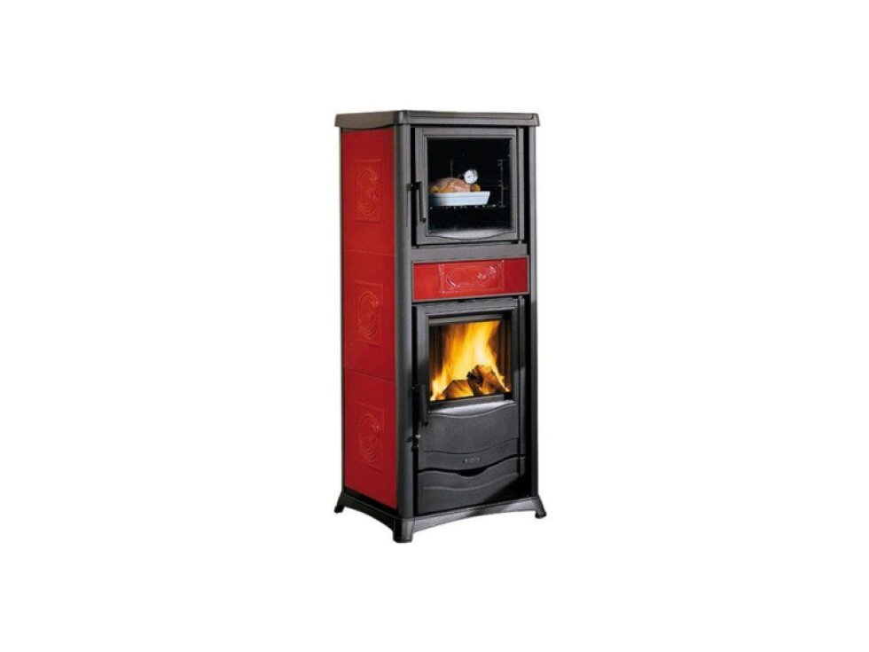 La Nordica TERMOROSSELLA PLUS FORNO D.S.A. 16 - Krbová kamna na dřevo s teplovodním výměníkem