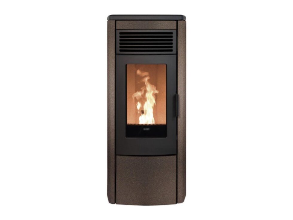 Klover AURA 120s MULTI AIR- kamna na pelety s rozvodem horkého vzduchu