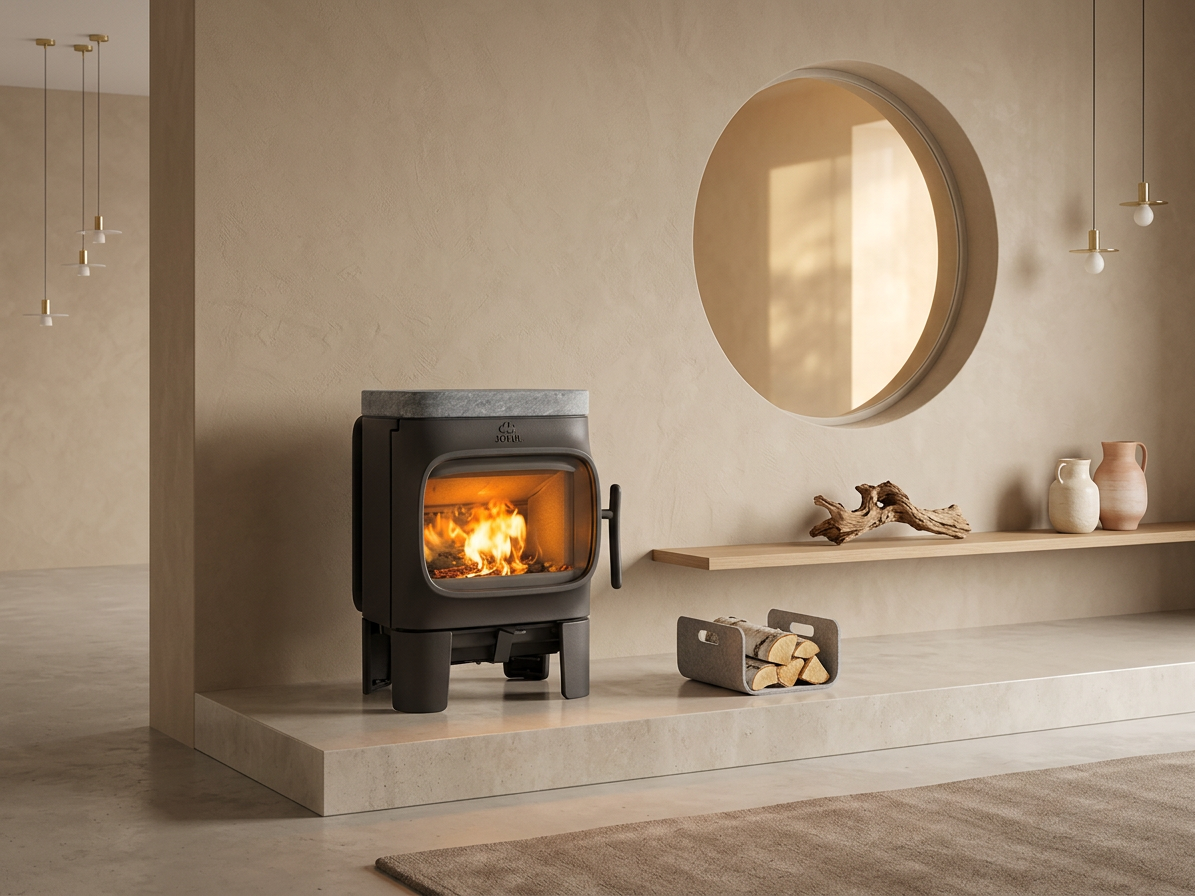 Mastková horní deska ( horní vývod), černý lak - pro Jotul F 105