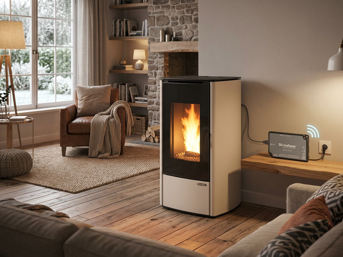 La Nordica Wi-Fi modul EXTRAFLAME - Šedý štítek