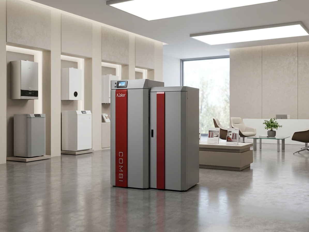 Kalor Kombi 25 - Automatický kotel na na dřevo a pelety